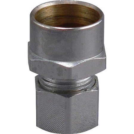 All-Source 1/2 In. Sweat x 3/8 In. OD Chrome Union 456009